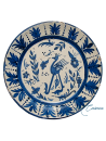 Plato de Cerámica con decoración Antigua