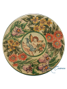 Plato de Cerámica Floral