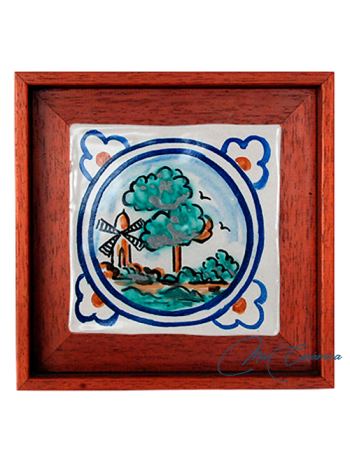 Cuadro de Cerámica Molino