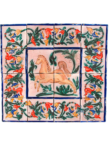 Mural Cerámico "Caballo"