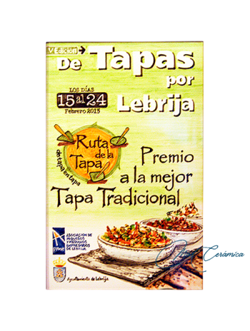 Placa Cerámica "Premios"
