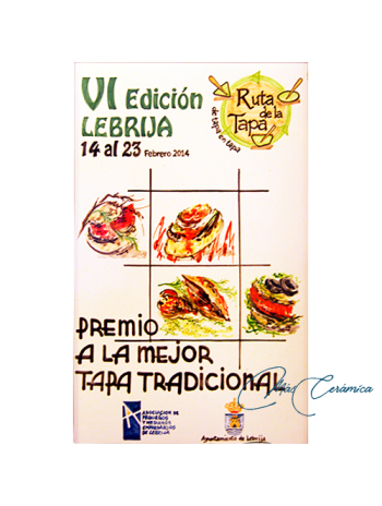 Placa Cerámica "Premios Ruta"