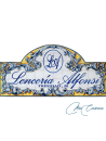 Rótulo Cerámico "Lencería"