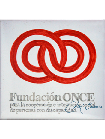 Rótulo Cerámico "Once"