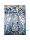 Mural Cerámico “Virgen del Rocío” – Arte devocional en azulejos pintados