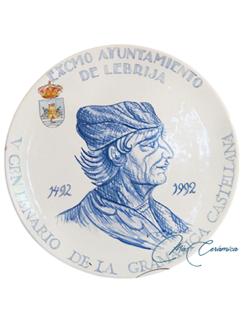 Plato de cerámica "Elio Antonio"