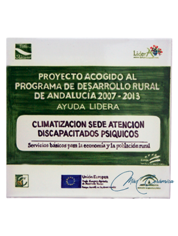 Rótulo Cerámico "Andalucía"