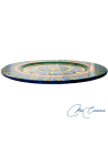 Plato de Cerámica Renacimiento Donatello – Decoración Talavera pintada a mano