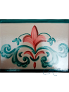 Azulejo Artesanal "Belladona 2" – Cerámica pintada a mano | MásCerámica