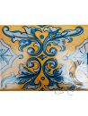 Azulejo Artesanal “Dorada” – Cerámica pintada a mano | MásCerámica