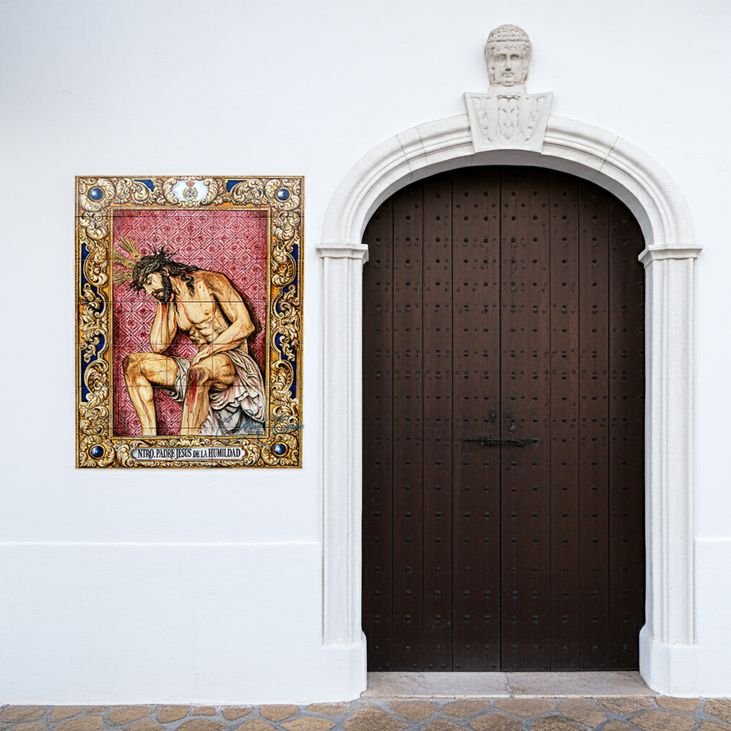 Mural cerámico Ntro. Padre Jesús de la Humildad