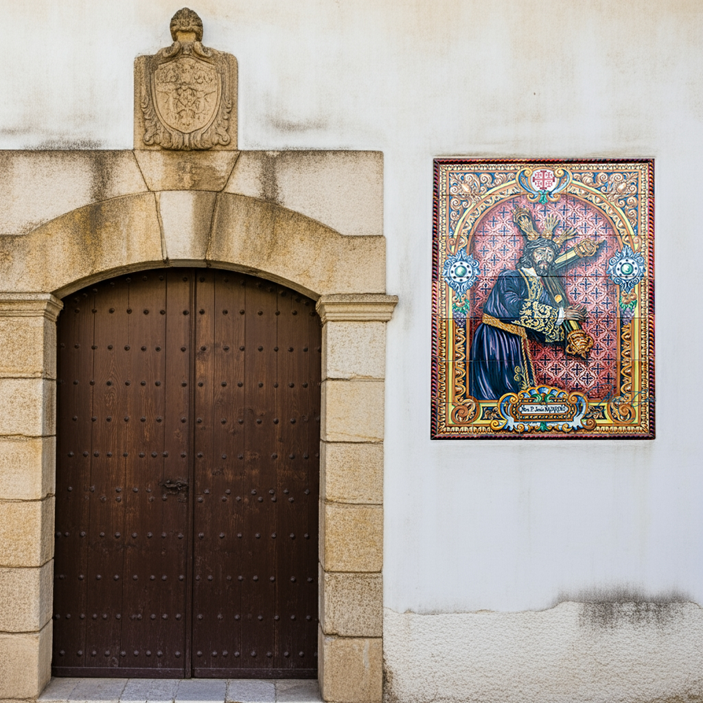 Mural cerámico Ntro. Padre Jesús de la Humildad
