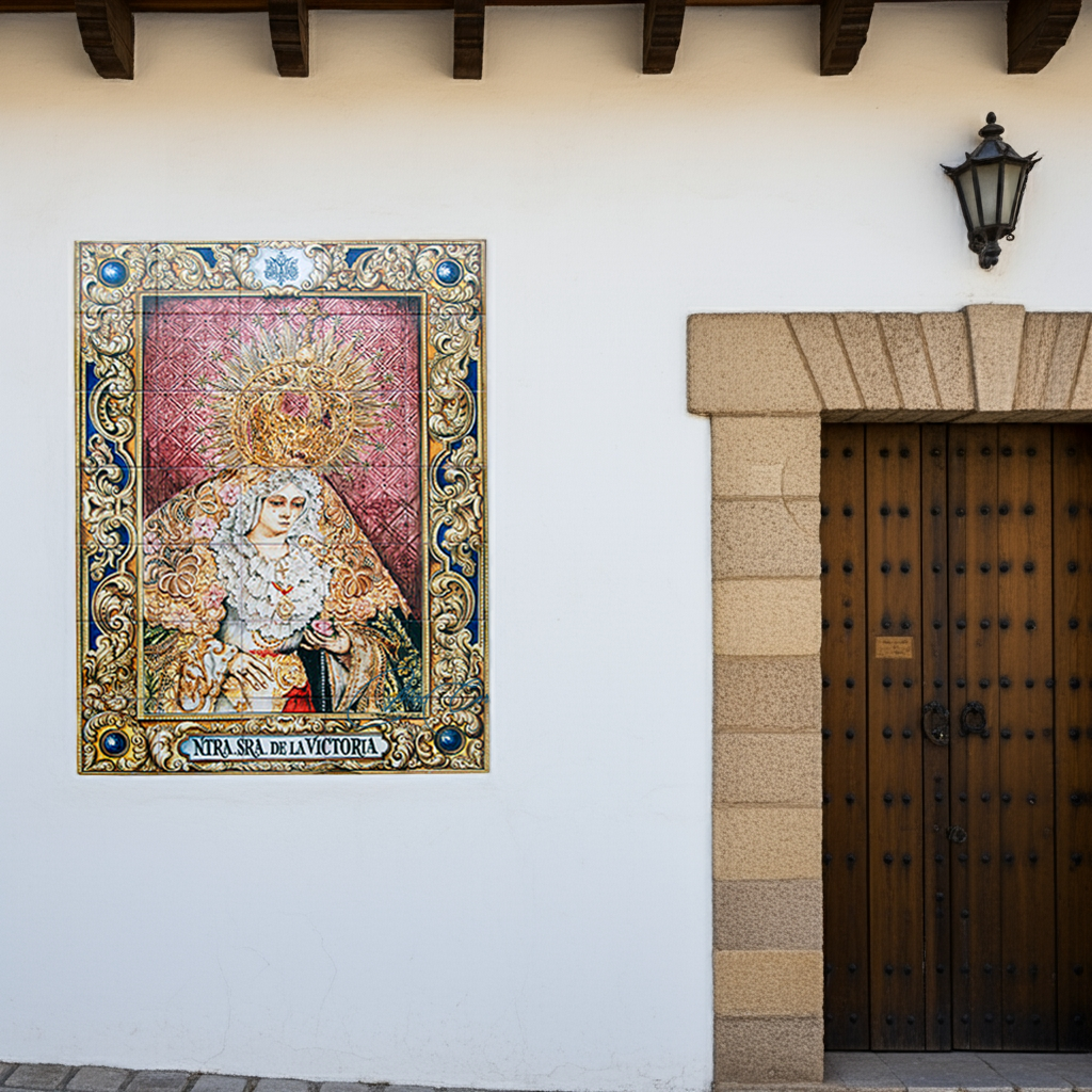 Mural cerámico Nuestra Señora de la Victoria