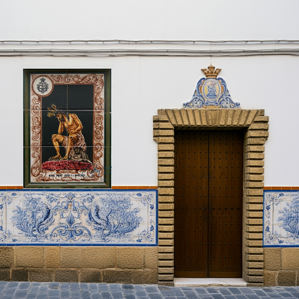 Mural cerámico Jesús de la Humildad
