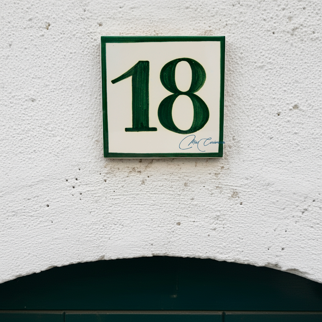 Número de cerámica 18