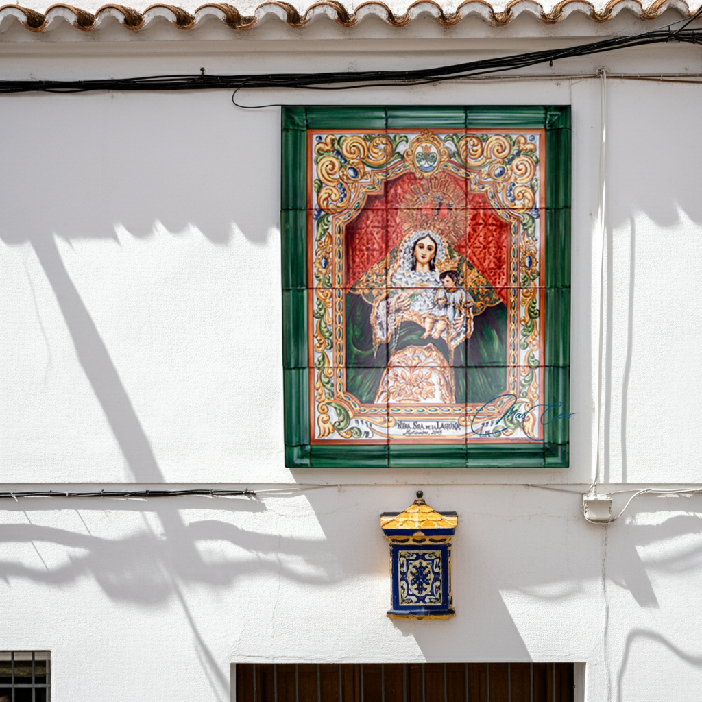 Mural cerámico Ntra. Sra. de la Laguna