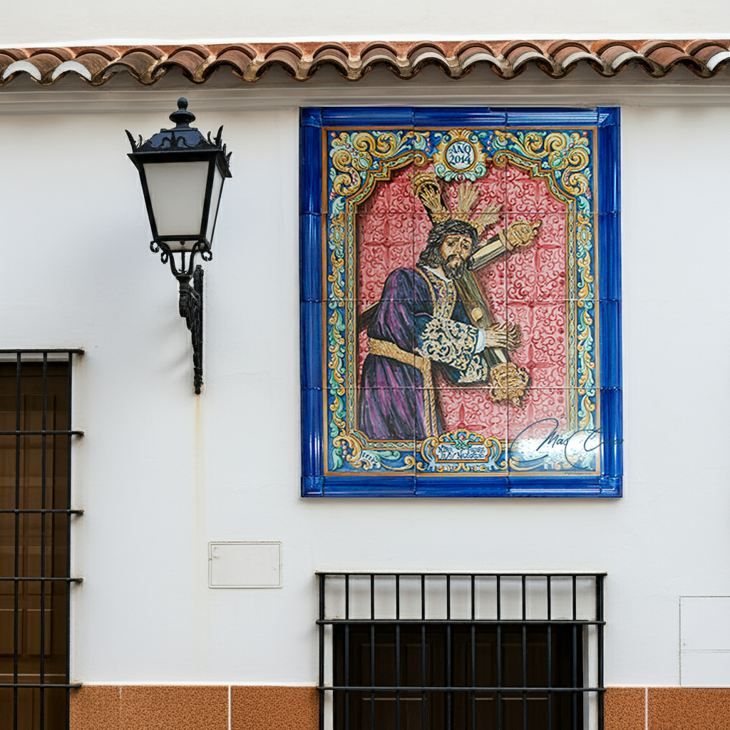 Mural cerámico Jesús Nazareno