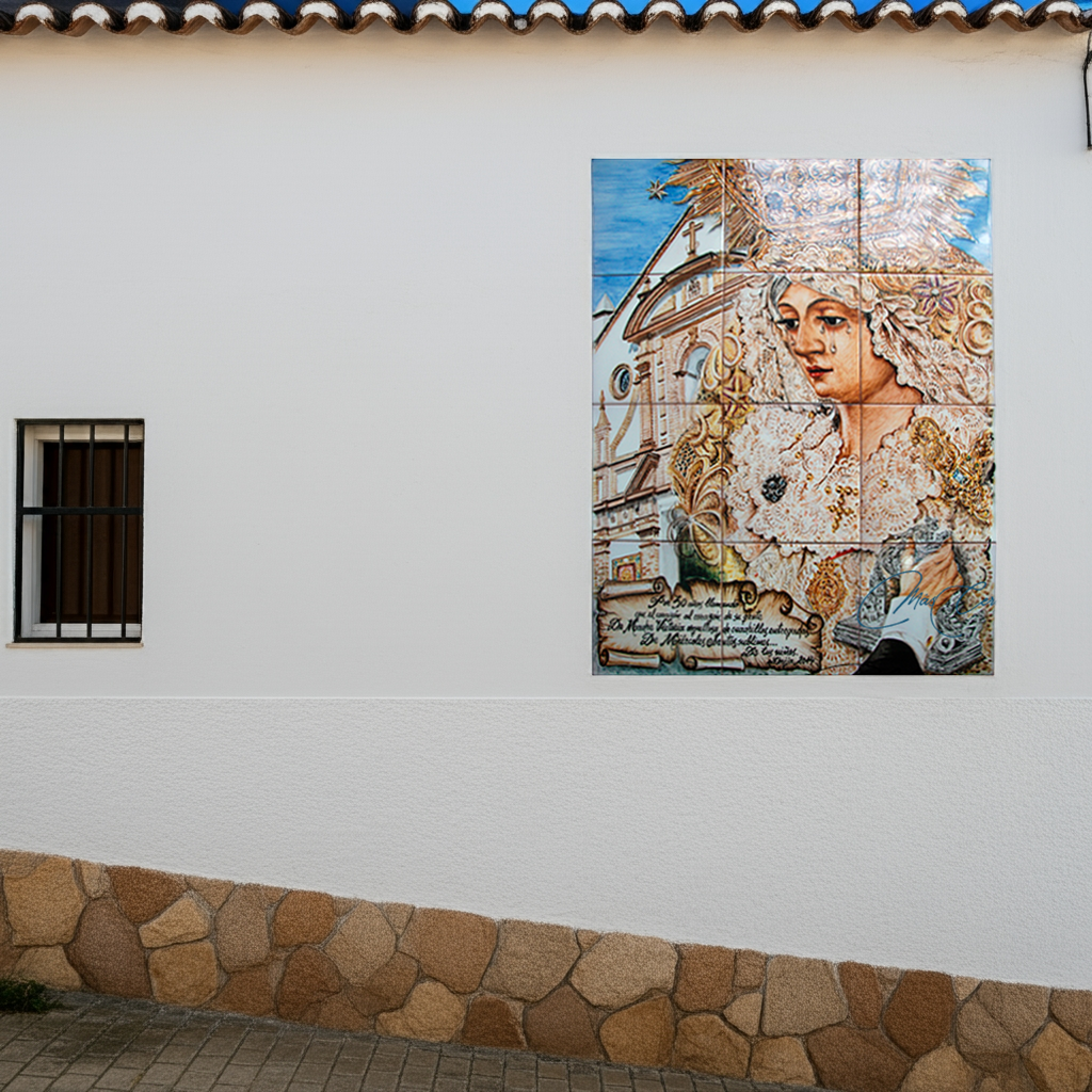 Mural cerámico Ntra. Sra. de la Victoria
